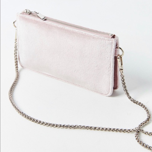 Urban Outfitters NWT Velvet Wallet Crossbody Bag - Picture 2 of 10